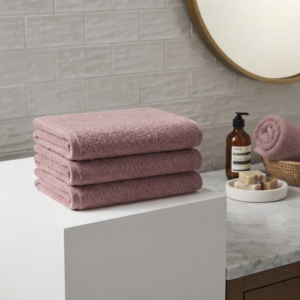 3 piece hand/face towel set
